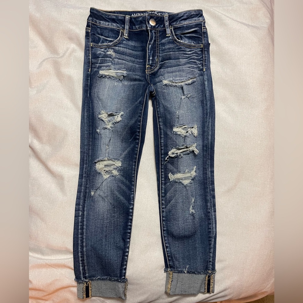 Women’s American Eagle Crop Jeans LIKE NEW!